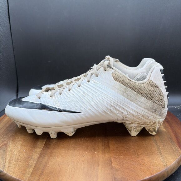 Nike Vapor Speed 2 TD Football Cleats Men’s Size 7.5 White Black VPR 833380-101 main image 5